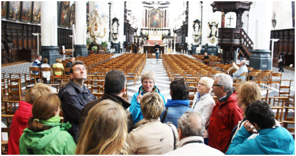 De Sint Jacobskerk is één van de hoogtepunten van een historische stadswandeling door Antwerpen. Foto: Jonathan Vink.
