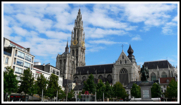 Onmisbaar tijdens een dagje Antwerpen: Onze Lieve Vrouwekathedraal. Foto: via Pixabay