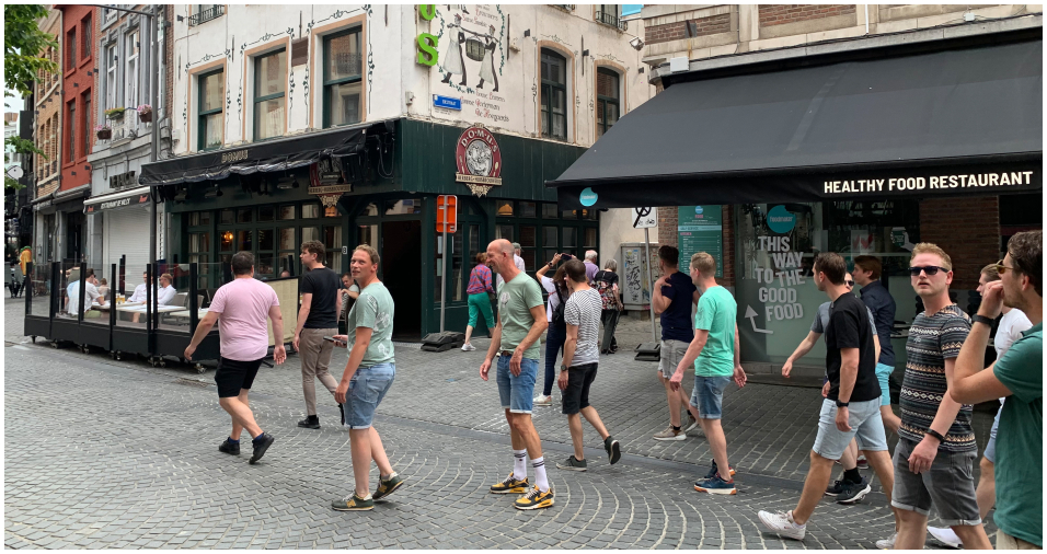 Leuven is een heerlijke stad voor een weekendje weg met vrienden. Foto: DagjeWeg.NL