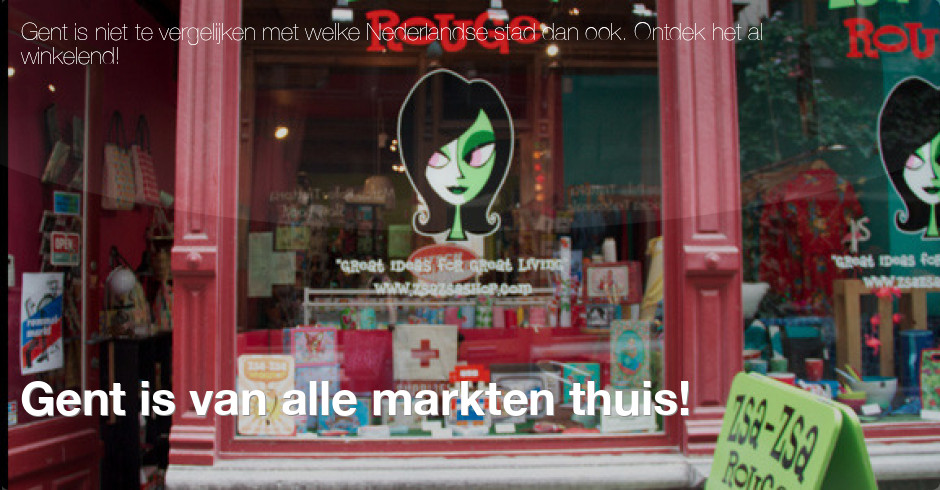 Gent is van alle markten thuis!