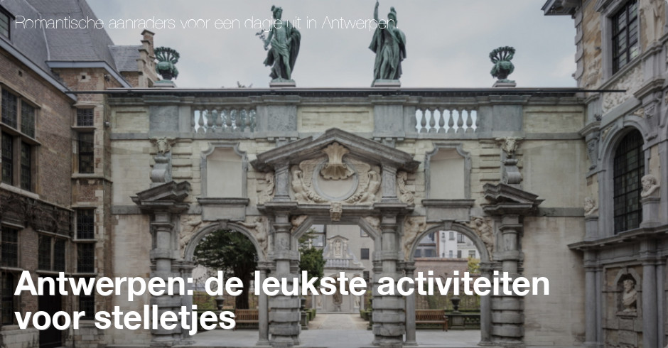 Antwerpen: de leukste activiteiten voor stelletjes